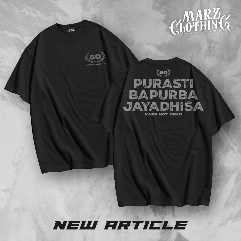 Kaos T-Shirt IKS.PI KERA SAKTI "PURASTI BAPURBA JAYADHISA" - MARZCLOTHING {WAJIB KIRIM KTA WARGA IKS