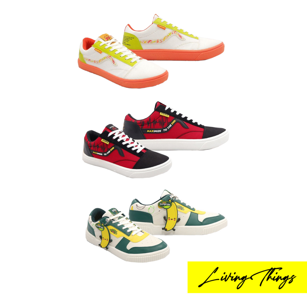 Aerostreet x Nano - Nano | Aerostreet x Boncabe | Aerostreet x Sunpride  - Sepatu Sneakers Casual Pr