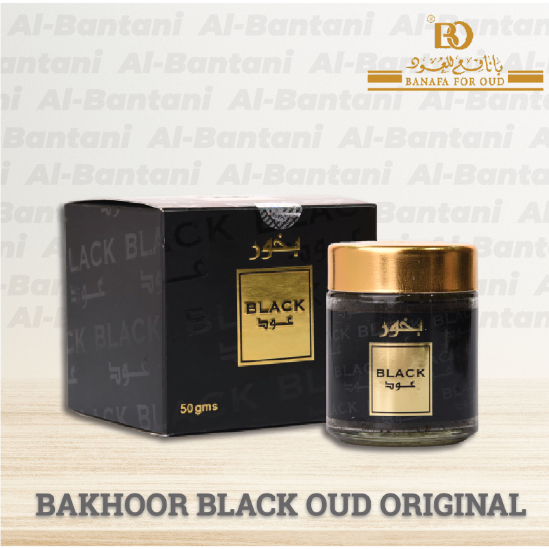BUKHUR BUHUR BAKHOOR BLACK OUD ORIGINAL BANAFA FOR OUD