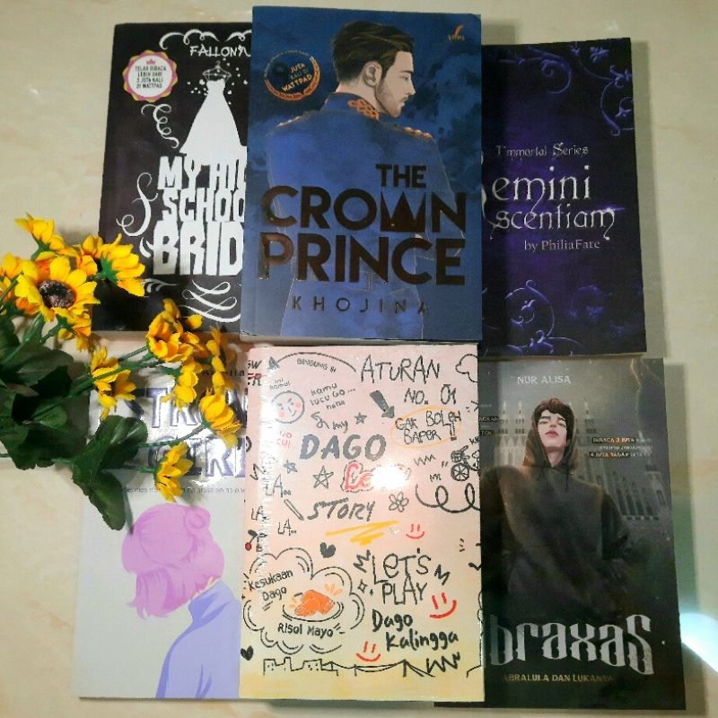 [PRELOVED NOVEL] WATTPAD DAGO LOVE STORY, BITTERSWEET, SHAKA OH SHAKA, STRONG GIRL, ABRAXAS, MY HIGH
