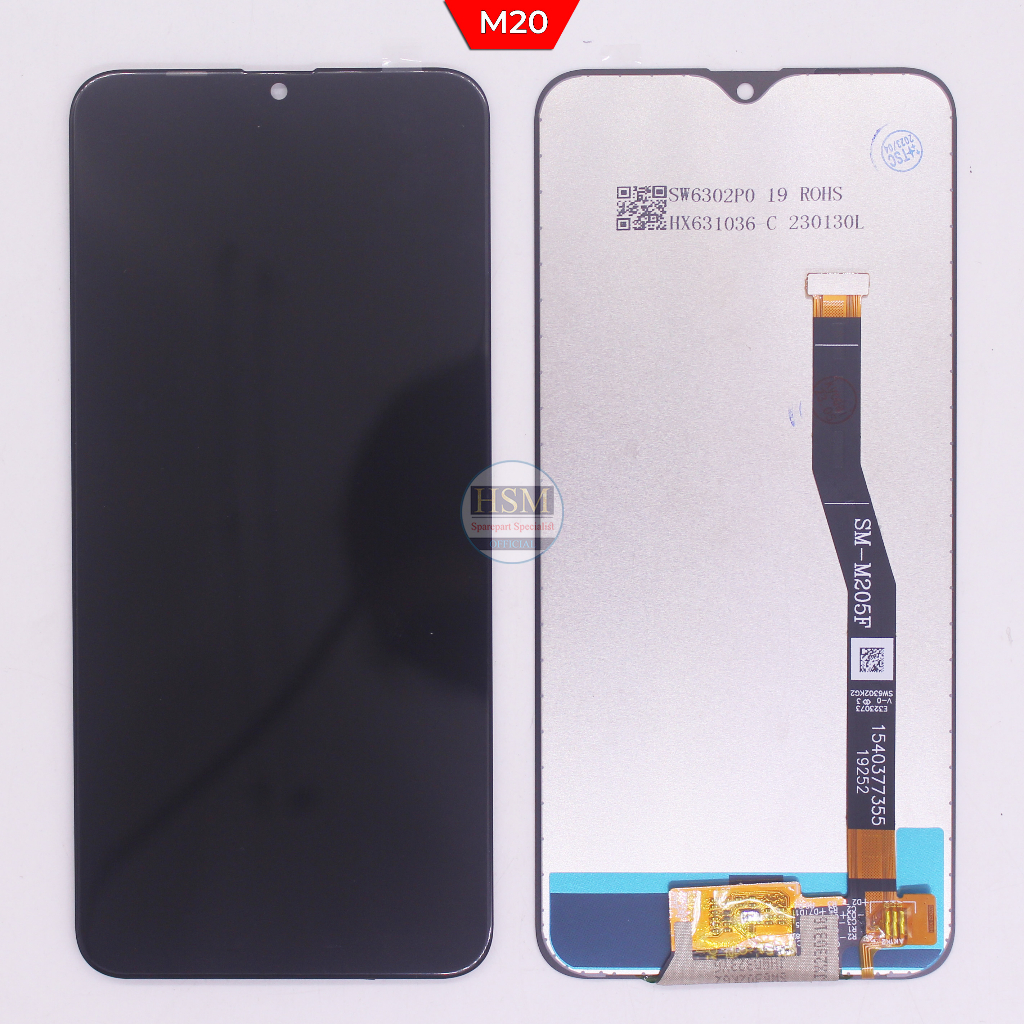 LCD SAMSUNG GALAXY M20/M205F FULLSET TOUCHSCREEN ORI OEM