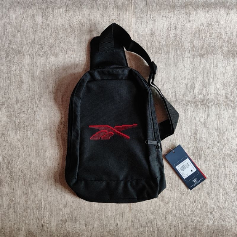 Sling Bag/Cycle Bag Reebok Graphics Logo Unisex - Black