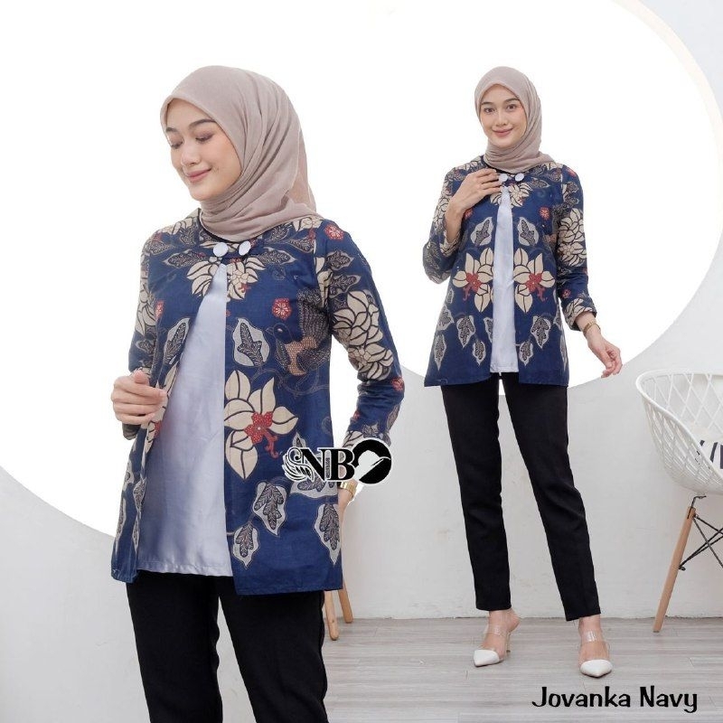 Atasan Batik wanita Tenun katun Tulis Halus Katun ATBM Baron ,Sarombit Atasan