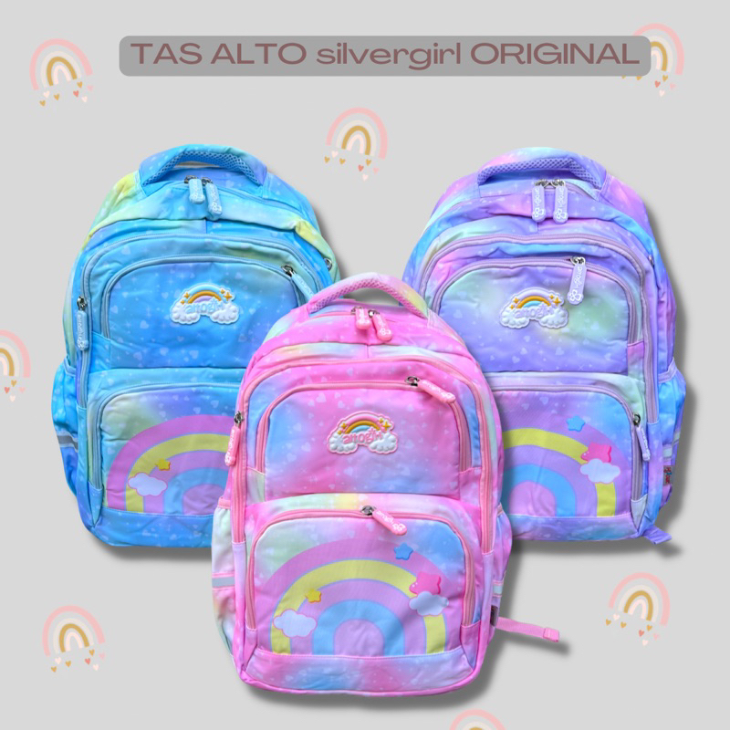 TAS SEKOLAH ANAK PEREMPUAN ALTO ORIGINAL TAS SILVERGIRL ALTO