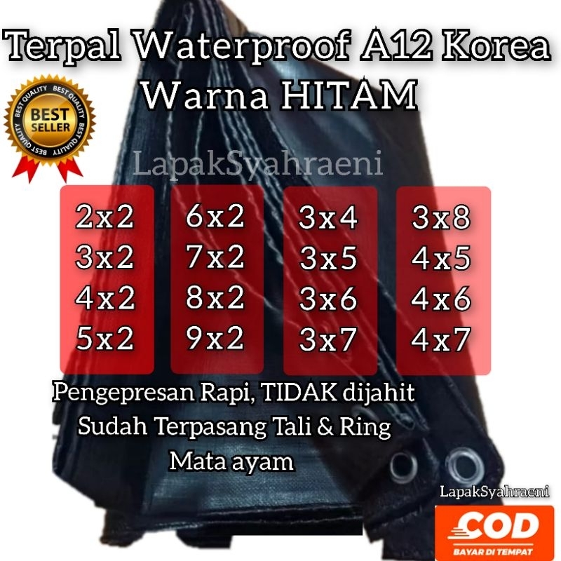 terpal lembaran A12 terpal 2x2 3x2 4x2 5x2 3x3 3x4 xx5 terpal tenda terpal truk terpal pickup terpal