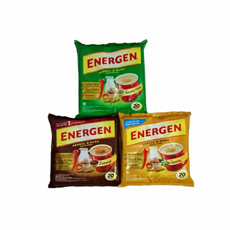 

Energen Sereal dan Susu Isi 20 Sachet x 32gr
