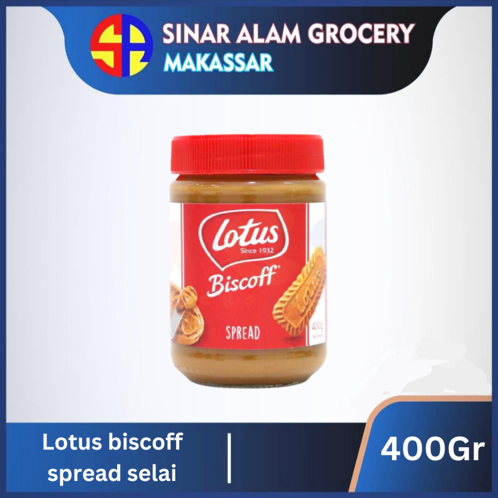 

Lotus Biscoff Spread Selai 400gr