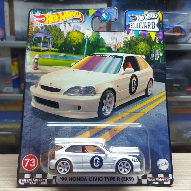 HOT WHEELS 99 HONDA CIVIC TYPE R EK9 - BOULEVARD - PREMIUM