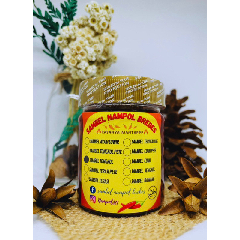 

sambel tongkol/ terasi/ cumi/ jengkol 100 gram