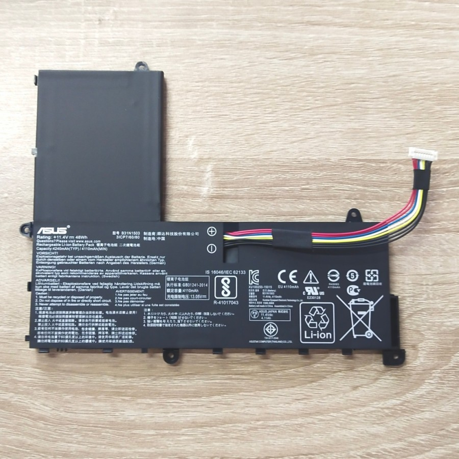 Baterai Ori Asus E202 E202S E202SA ES202 B31N1503