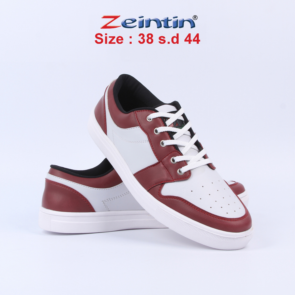 Zeintin - Sepatu Sneakers Sport Pria Elegan Kekinian Sepatu Sneakers Kasul Pria Model Terbaru Zeintin BJ