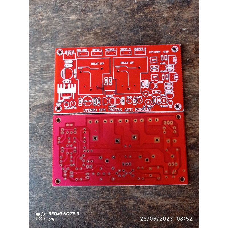 pcb speaker protector stereo anti konslet