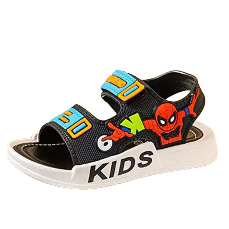 Sandal Sendal Anak - Sandal Laki Laki  Motif SPIDER BOYS Type 012 - Sandal Anak Kasual Import