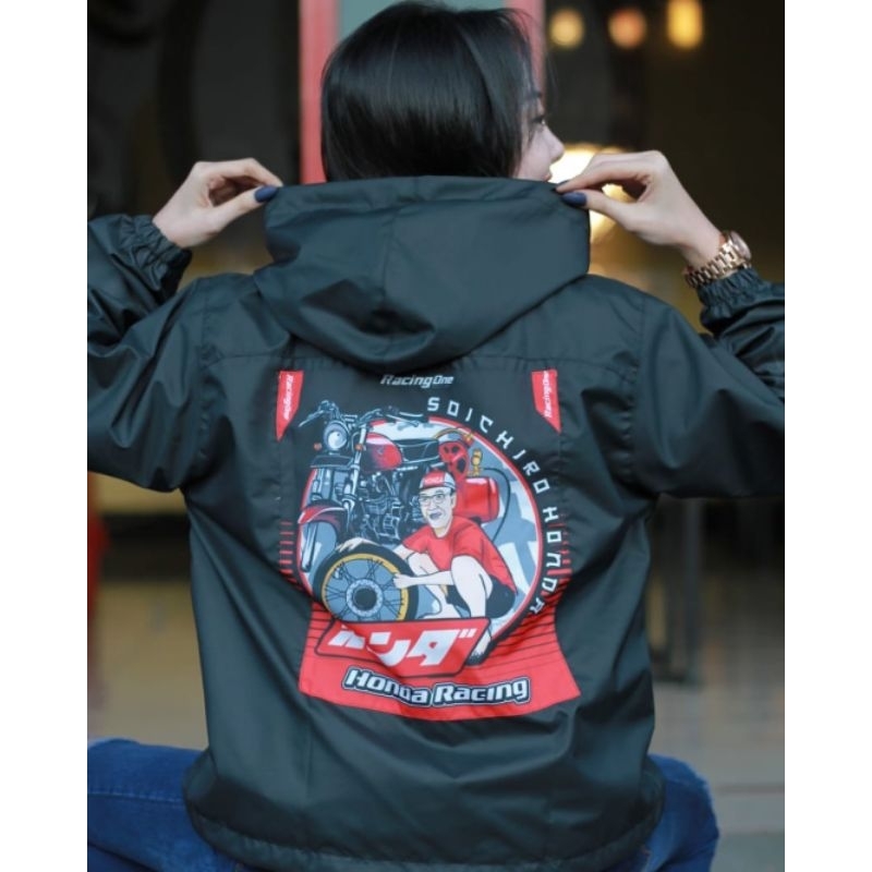 (COD) JAKET RACING PARASUT CB SOICHIRO NEW ORIGINAL