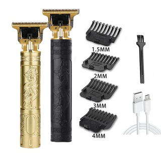 【Penjual Lokal】T9 Alat Cukur Rambut Kumis Jenggot Profesional Hair Clipper Vintage / Alat Cukur Elektrik Mesin Cukur Rambut