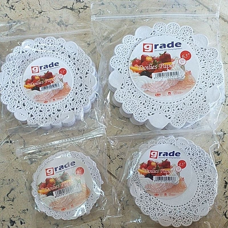 

Doilies Paper Putih || isi 250pcs