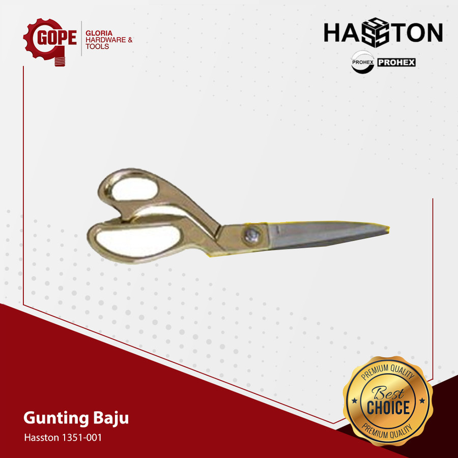 

Prohex Cloth Scissors (Gunting Baju) 1351-001