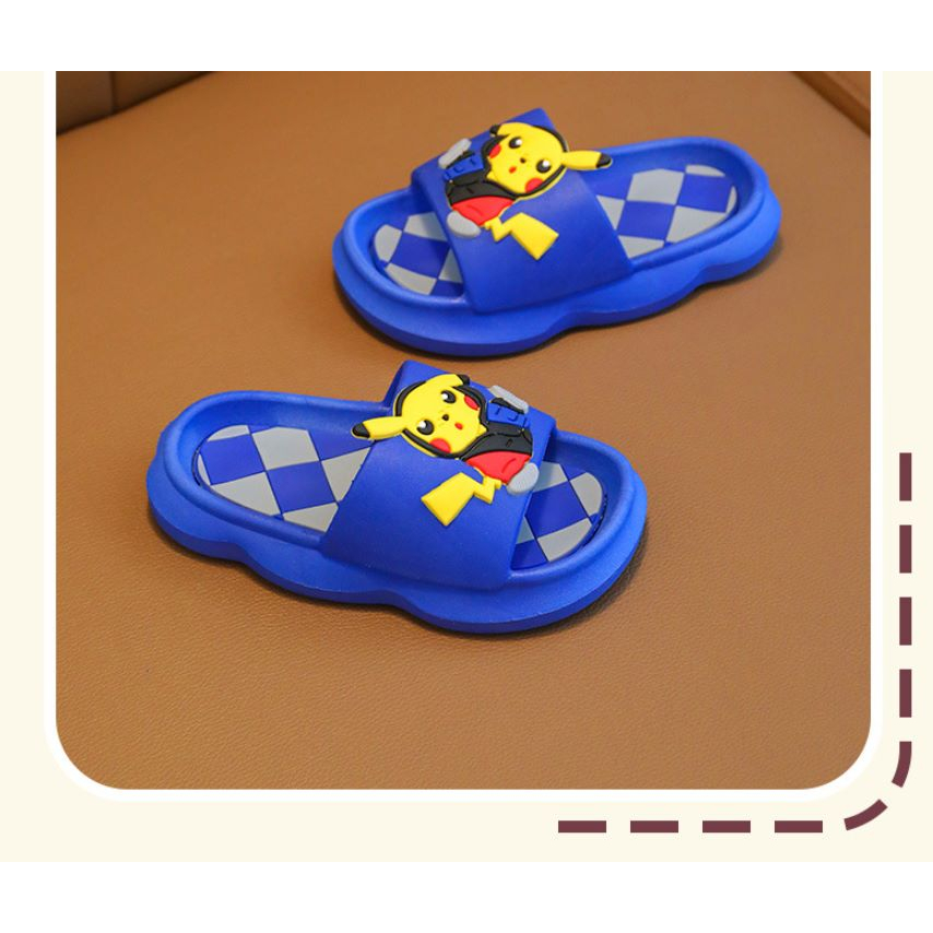 Sandal Selop Anak Laki-laki Perempuan Motif Karakter Bahan Karet SA008