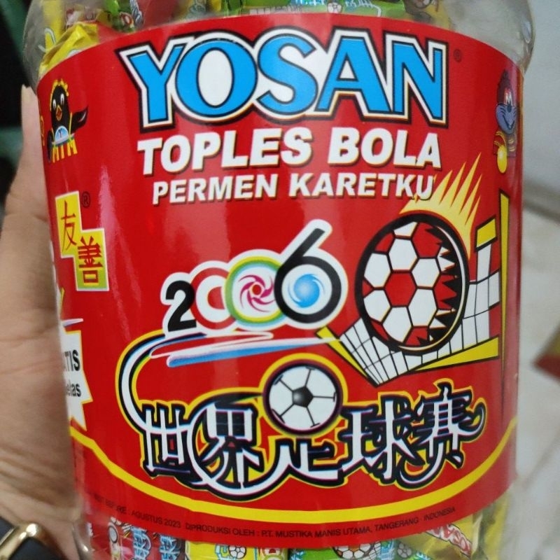 Yosan Toples Bola -/+ 200 pcs