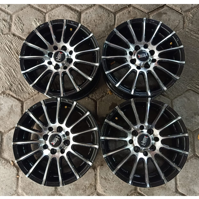 Velg Mobil Bekas Hsr Wheel Maudus Ring 14 Buat Mobil Avanza Xenia Brio Ayla Agya Calya Sigra