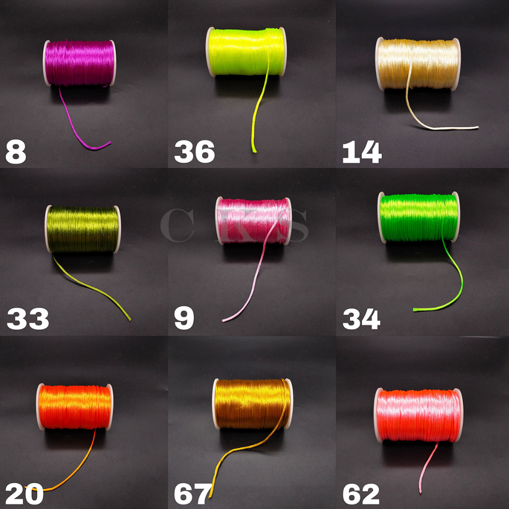 Tali Kancing / Tali satin Ukuran +-2.0mm