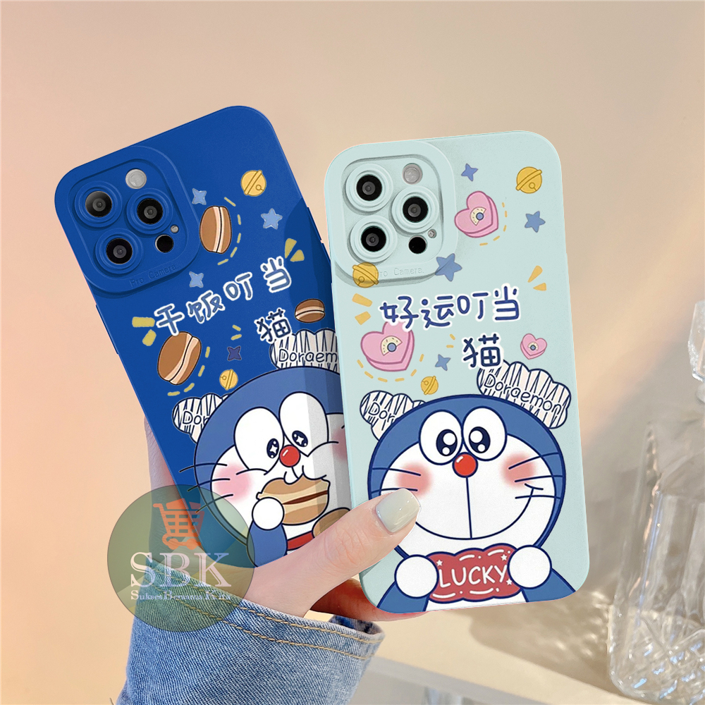 SBK Case - Case DORAEMON Oppo A76 - Silikon Case - Case Termurah - Case Terbaru - Case Terlaris - Ke