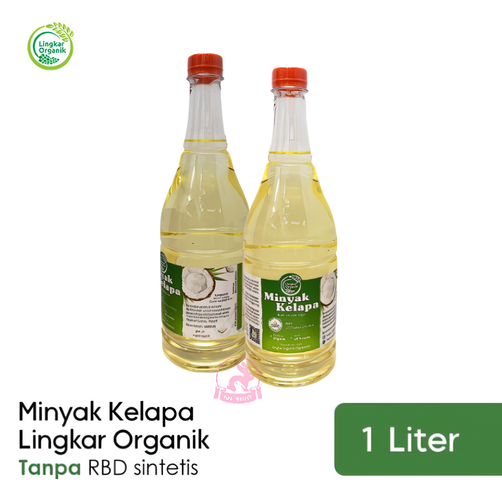 Lingkar Organik  Minyak Kelapa 1 Liter Coconut Oil MPASI