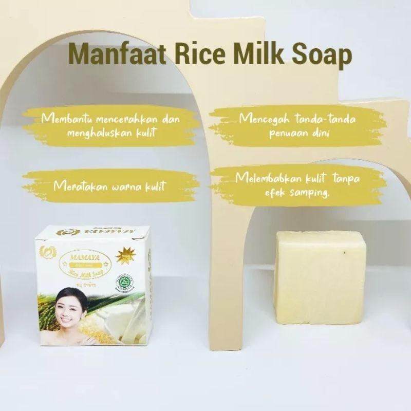 MAMAYA PAPAYA Rice Milk Soap 60gr