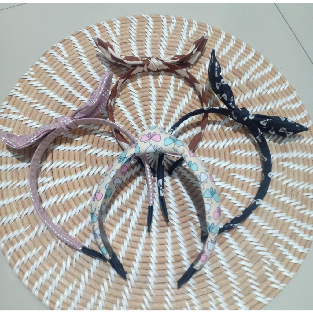 ⭐BAGUS⭐Bando Pita kain/Bando Nagita/Bando Kain/Bando model korea