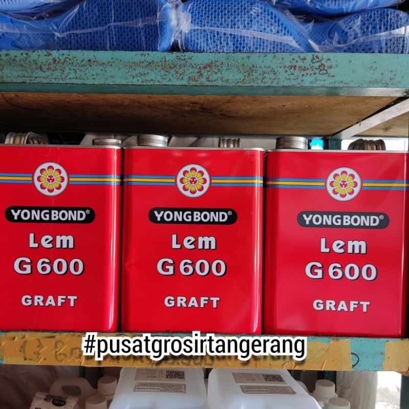 

LEM G-600 MERAH YONG BOND MERAH 3KG NET