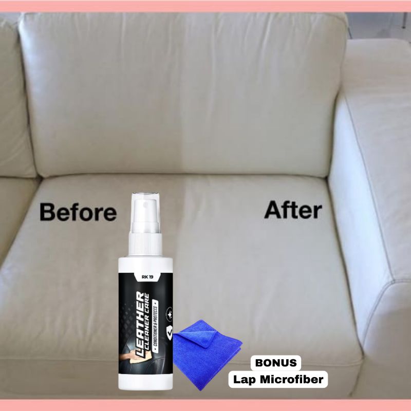 Leather Cleaner Pembersih Tas Kulit Sofa Sepatu Dompet Anti Jamur Dan Perawatan Bahan Jenis Kulit