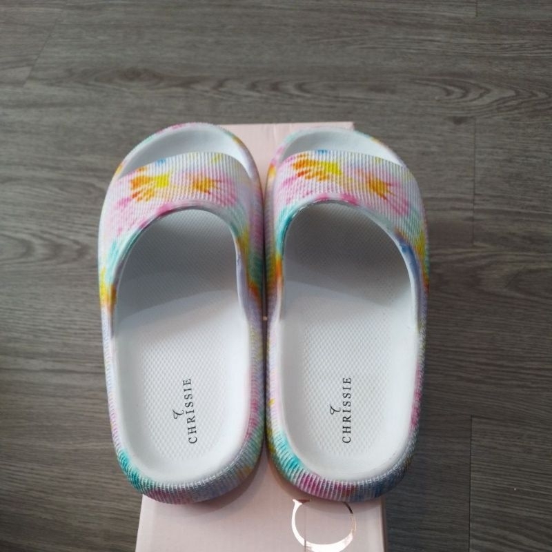 sandal Chrissie tye die white