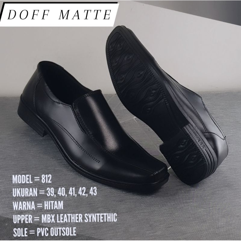 (812) SEPATU PANTOFEL PRIA SEPATU PANTOPEL BAHAN DOFF DAN MENGKILAP