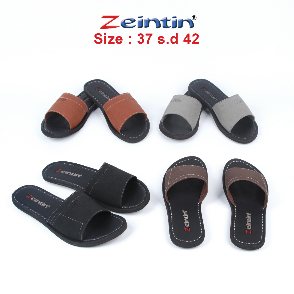 Zeintin - Sandal Wanita Sandal kulit Sintetis Wanita Terbaru  Sandal Flat Sandal Kasual Formal | KK