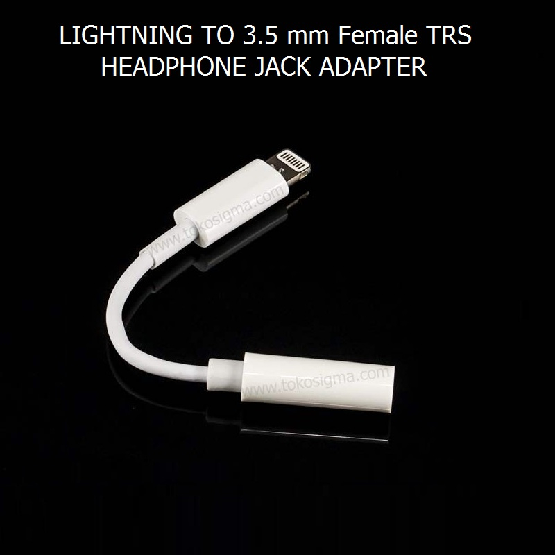 LIGHTNING TO 3.5 mm HEADPHONE JACK ADAPTER - IPHONE 7 HANDFREE ADAPTER