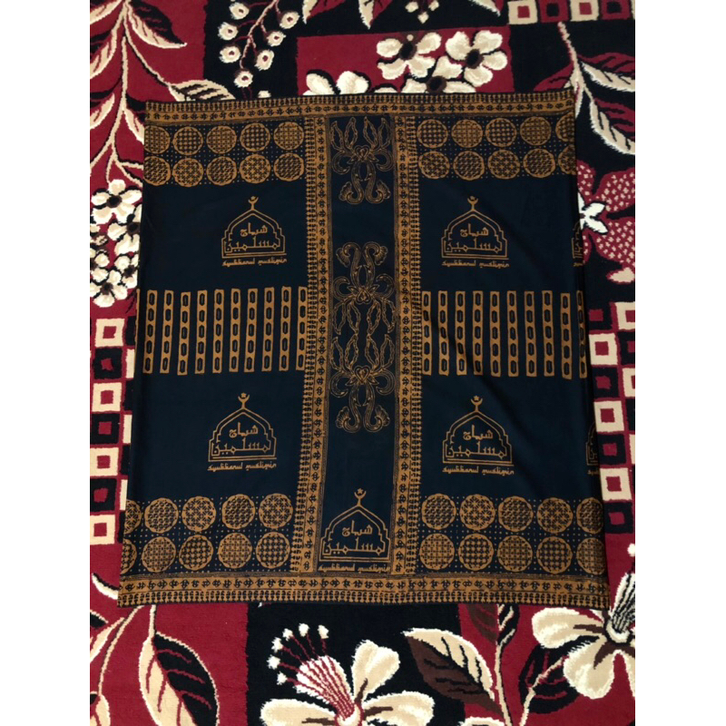 Terbaru sarung Batik syubbanul muslimin | Edisi orange