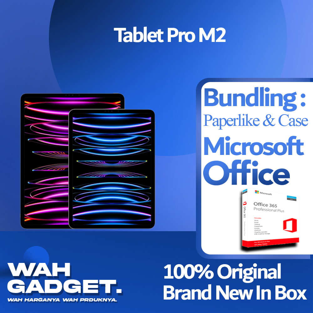 Tab Pro M2 2022 12&quot; Inch WiFi 2TB 1TB 512GB 256GB garansi 1 tahn