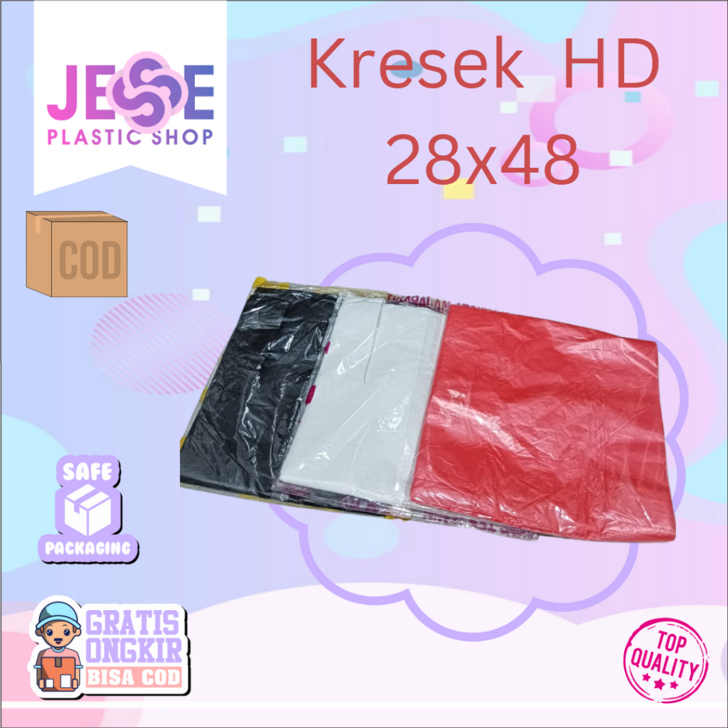 Kantong Kresek HD | Kresek HD | Kresek HD Pack | Kresek HD 28x48