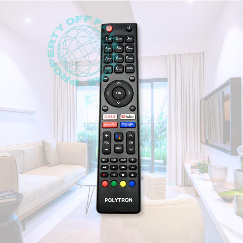 Favs Store Remot Remote Tv Led Lcd Polytron Android Smart tv 81i960