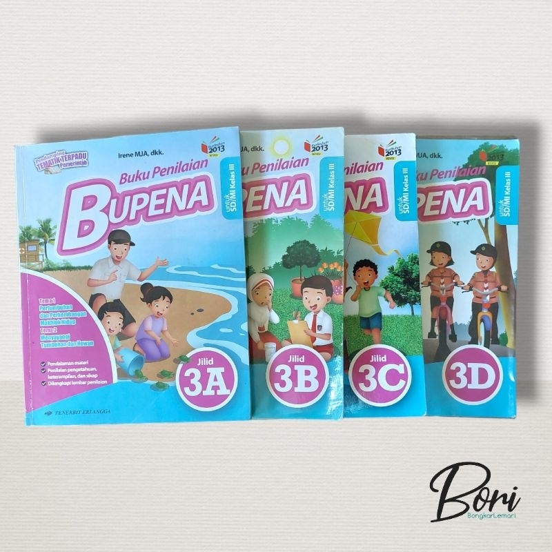 Bupena Erlangga kelas 3A, 3B, 3C, 3D