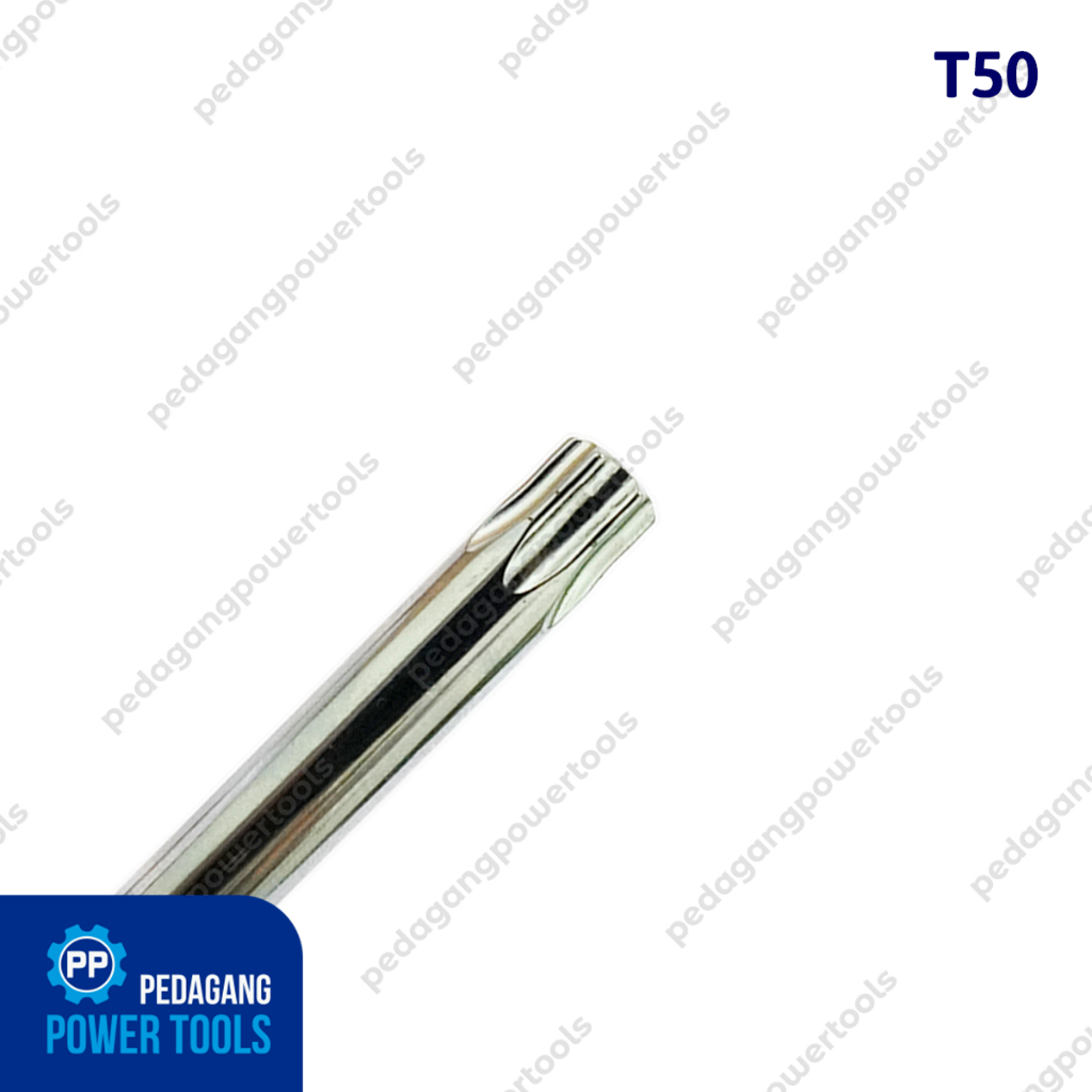 MOLLAR 1 PC KUNCI L BINTANG T50 PANJANG LONG TORX HEX KEY KEPALA BABI