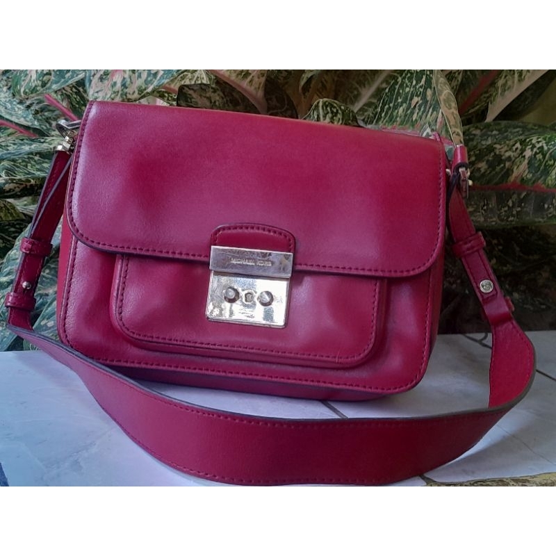 Tas wanita kulita asli mk original second bekas