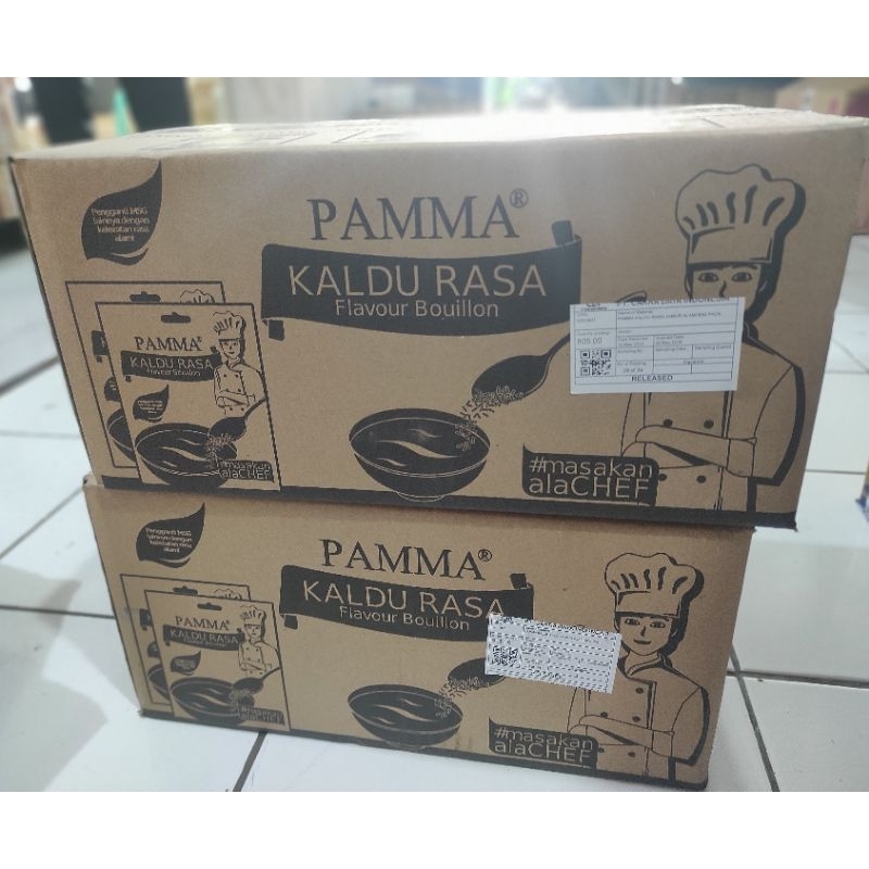 

Kaldu rasa jamur asli PAMMA per karton/24pack x 80 grm - exp Apr 26