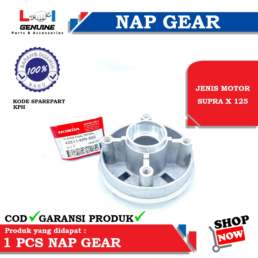 -LOI- NAP GEAR GIR DUDUKAN GIR GEAR BELAKANG SUPRA X 125 KPH