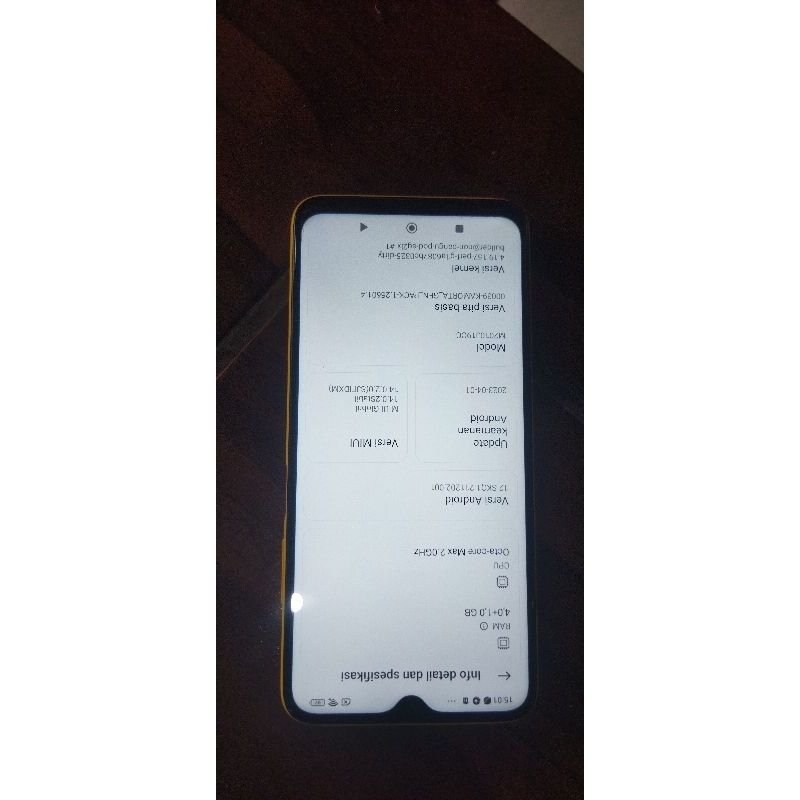 hp xiaomi poco m3 ram 4+1 internal 64 second normal