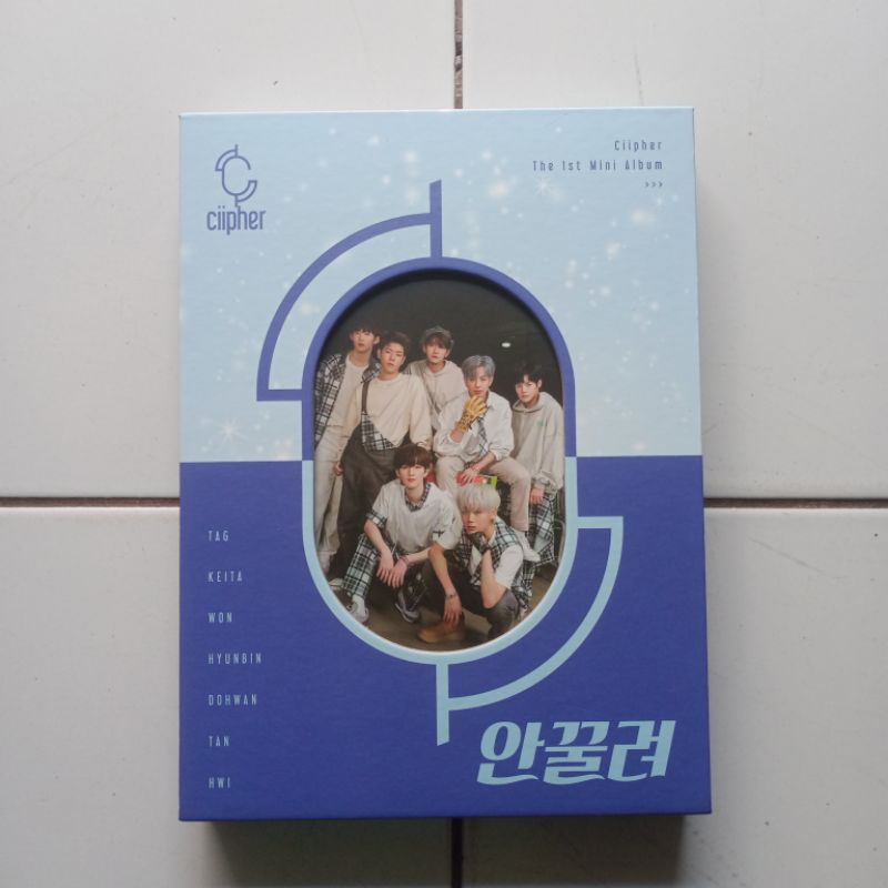 Album Ciipher | Ciipher 1st mini album Baby i can't (Ankkeulyeo) | Album fullset Ciipher | Keita | H