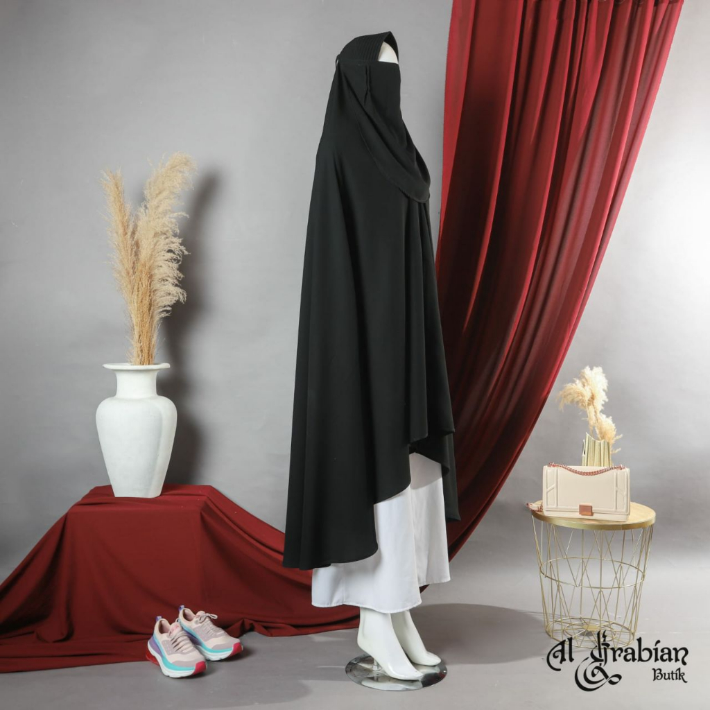 KHIMAR BASIC JUMBO by AL ARABIAN klambieakhwat | Jetblack Bonanza