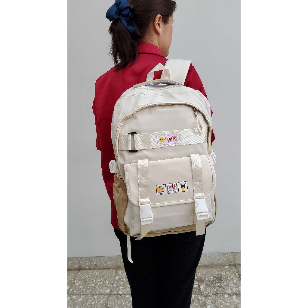 New! Tas Ransel Anak SD SMP Remaja ABG Import Backpack Sekolah Model Korea 8691/8808