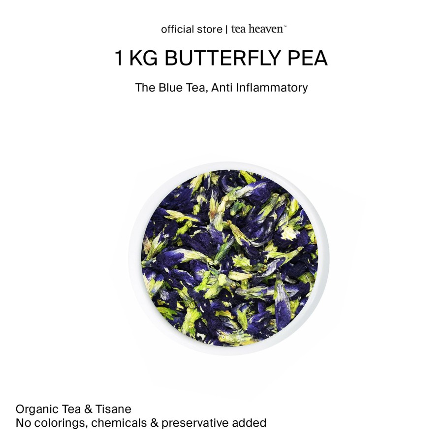 

Bunga Telang Butterfly Pea Flower Organik Tisane Kiloan