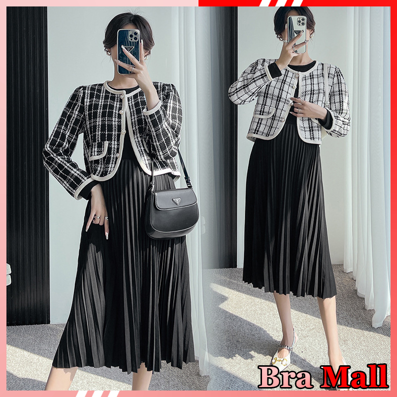 【 Bra Mall 】BJ-069 Jaket Wanita Korean Style Lengan Panjang Kekinian Import Kardigan crop Terbaru Baju Atasan Wanita